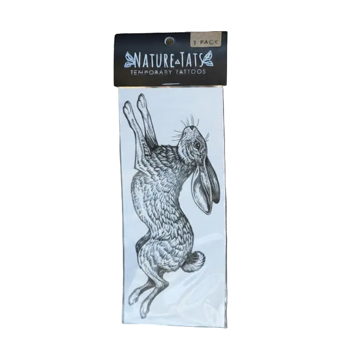 Jackrabbit Temporary Tattoo