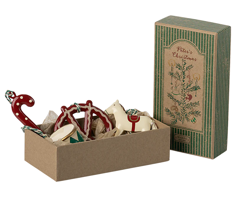 Peter's Christmas Ornament Set