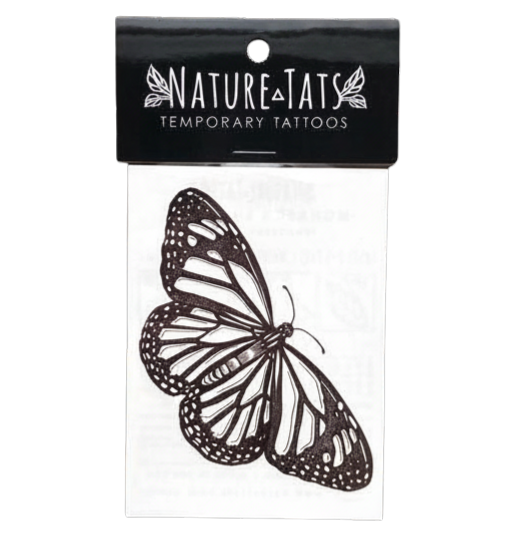 Monarch Butterfly Temporary Tattoo