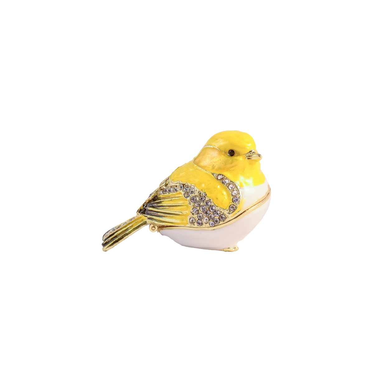 Bejeweled Goldfinch Box