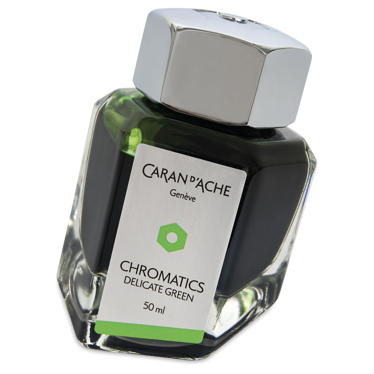Delicate Green Ink Bottle