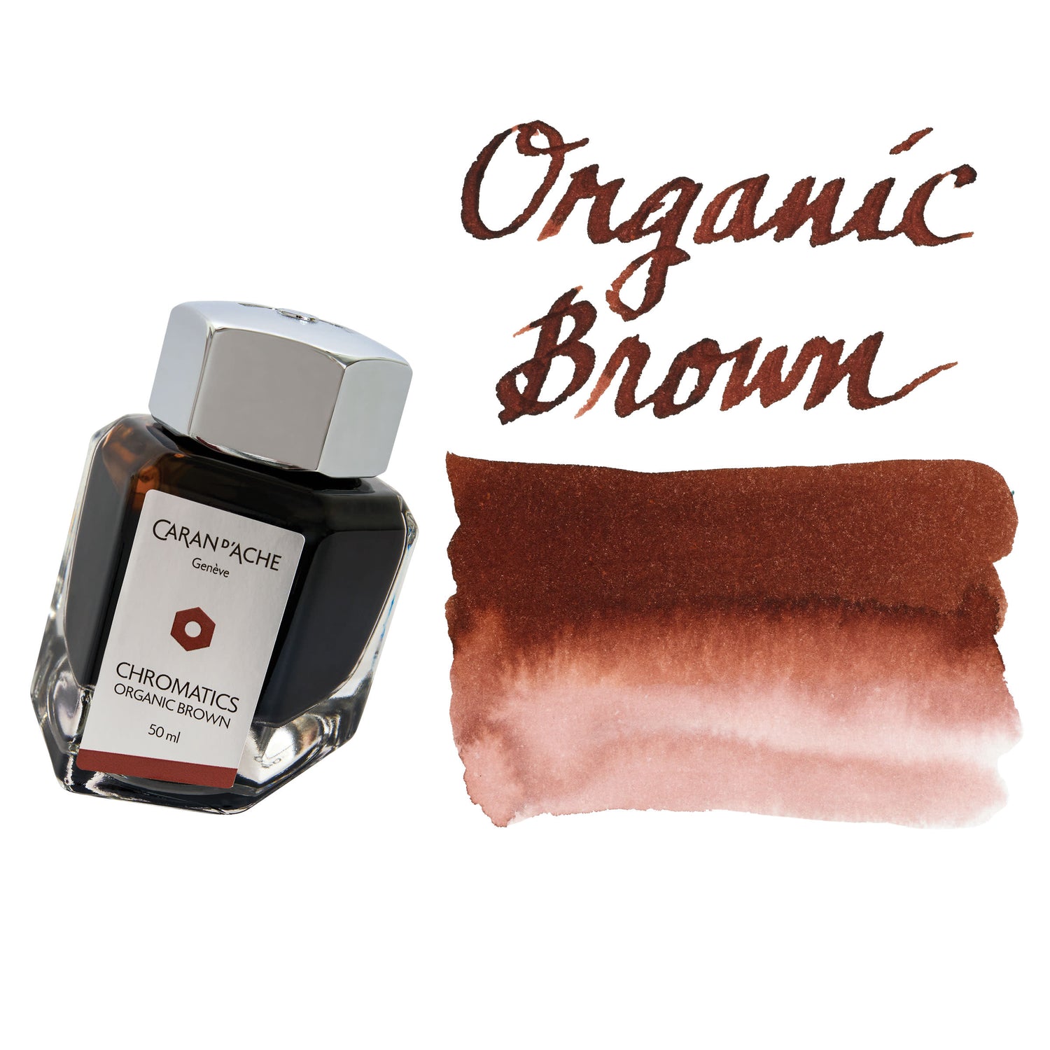 Organic Brown Ink Bottle