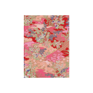 Red & Mint Floral Notebook