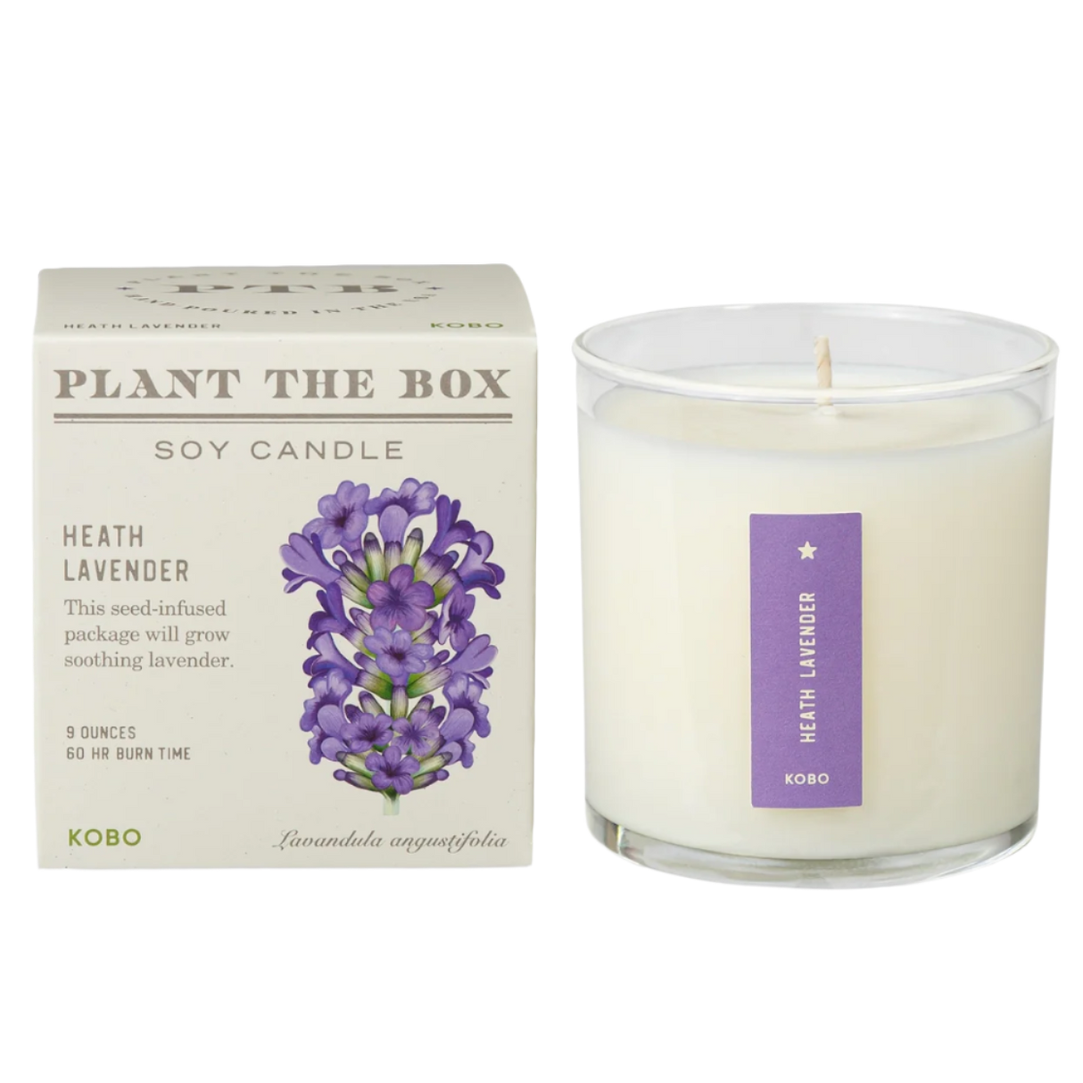 Plant the Box Heath Lavender Candle