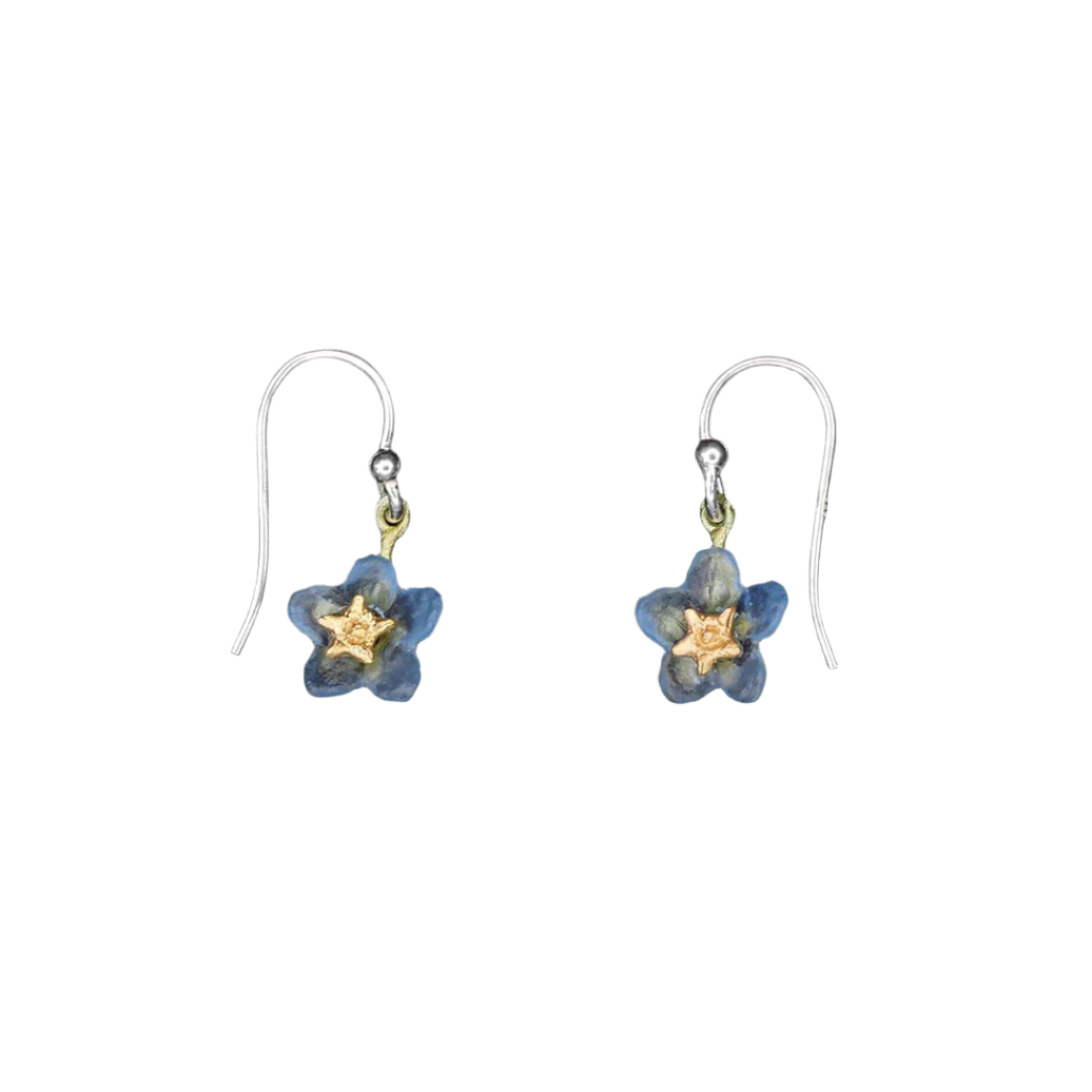 Forget Me Not Wire Earrings
