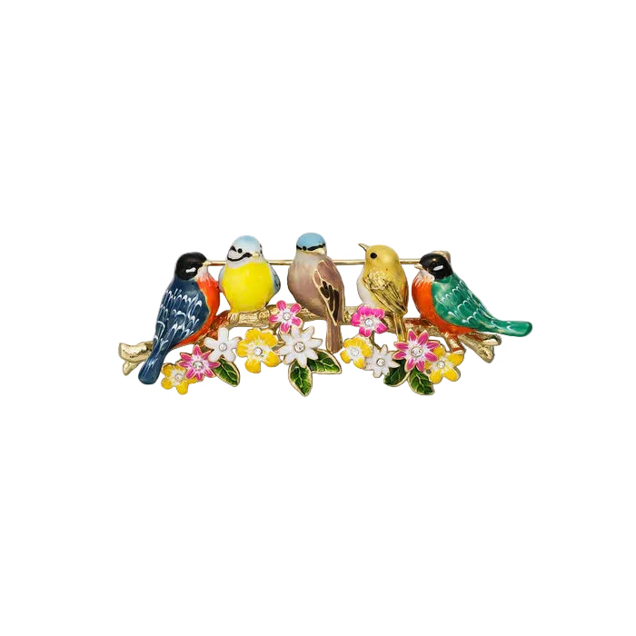 Songbird Serenade Brooch
