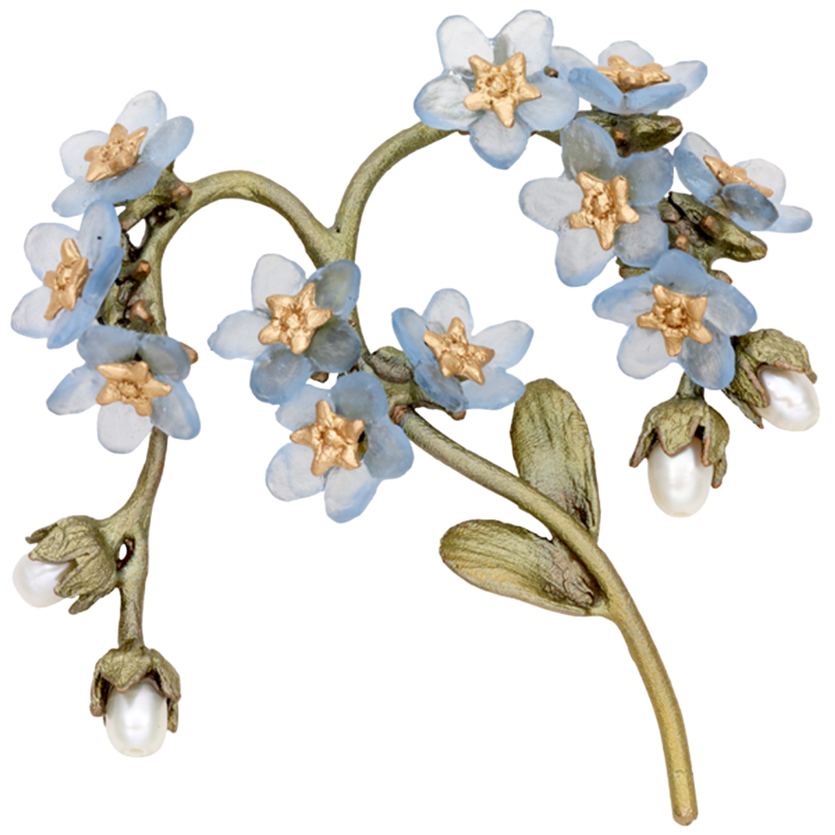 Forget Me Not Brooch