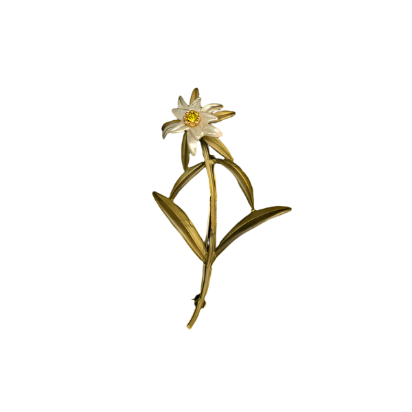 Edelweiss Brooch