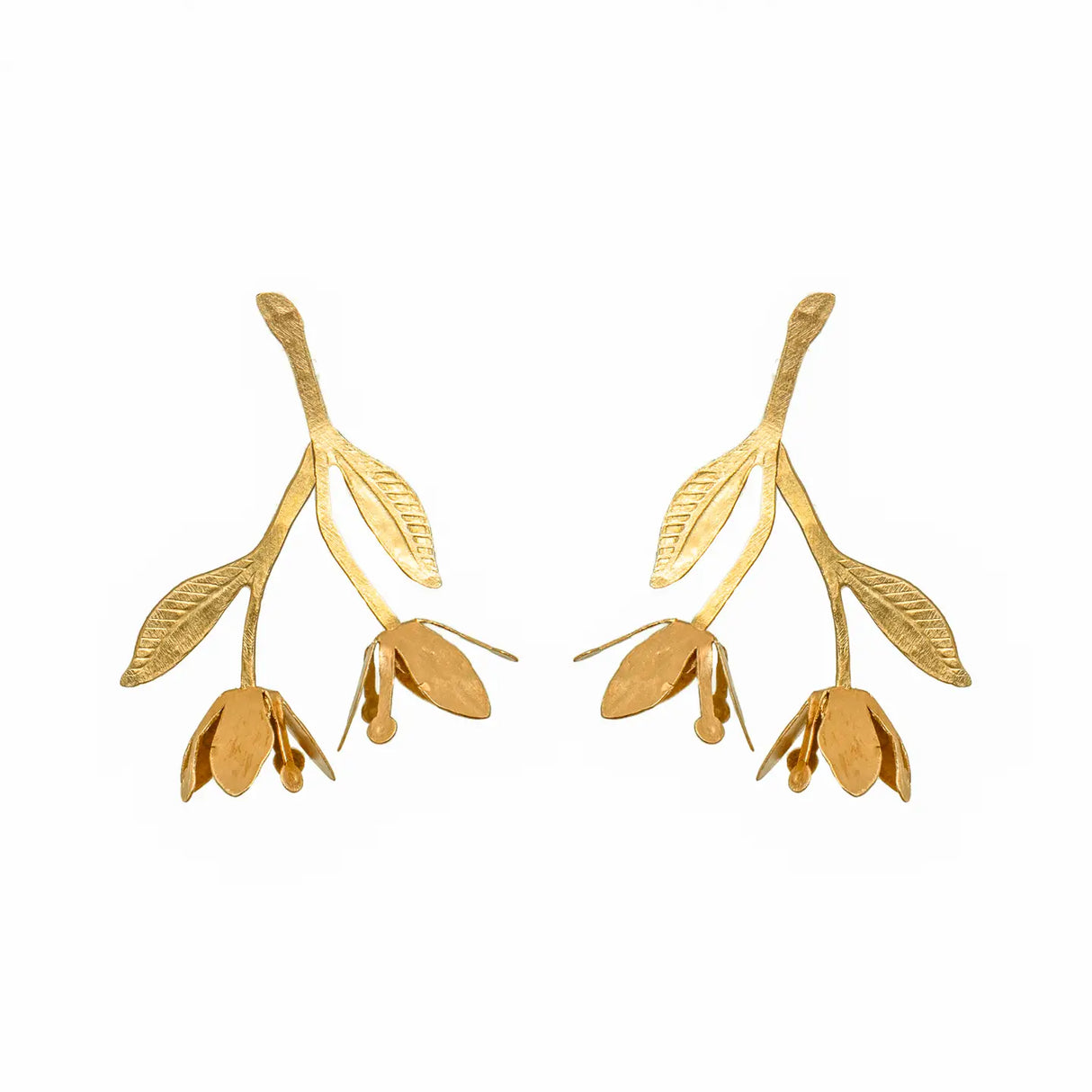 Damson Post Earrings