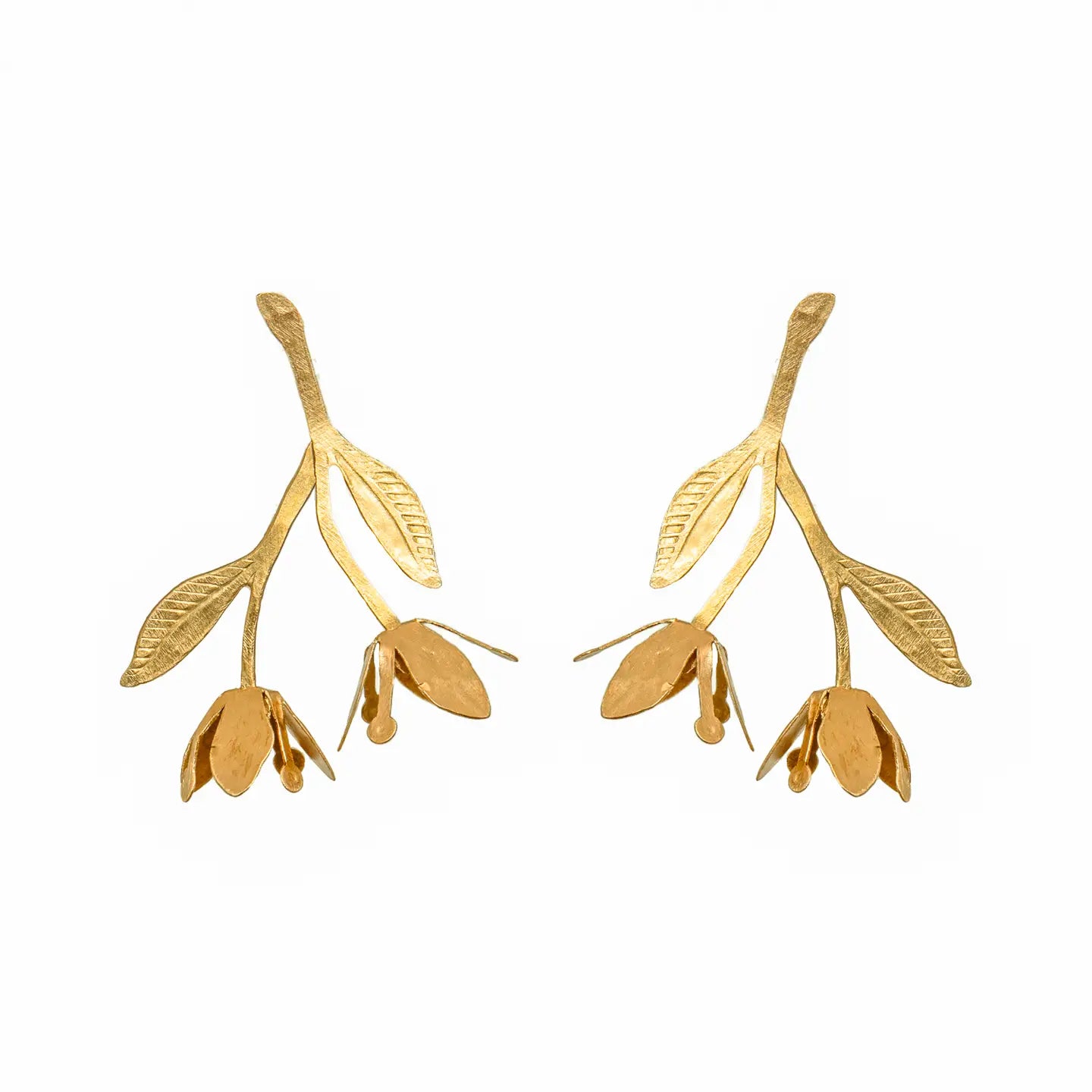 Damson Post Earrings