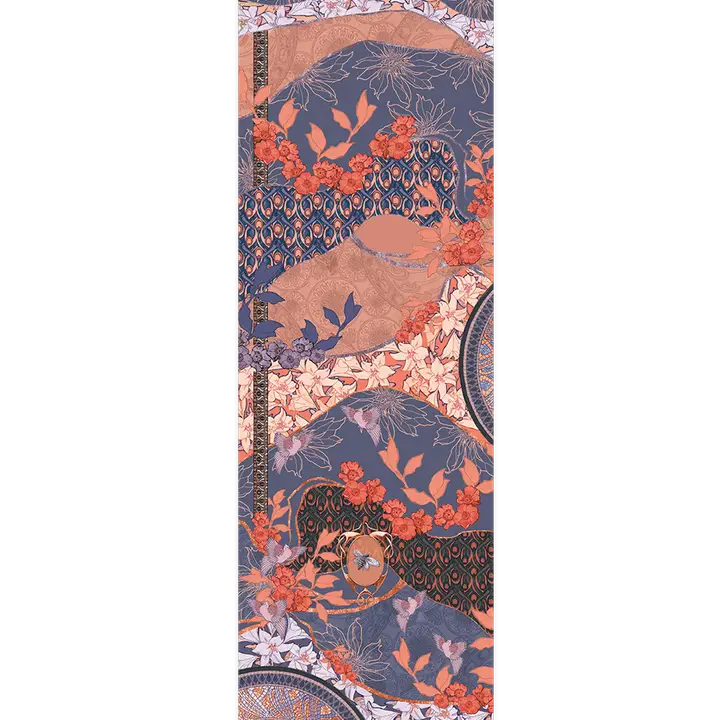 Coral Cashmere Scarf