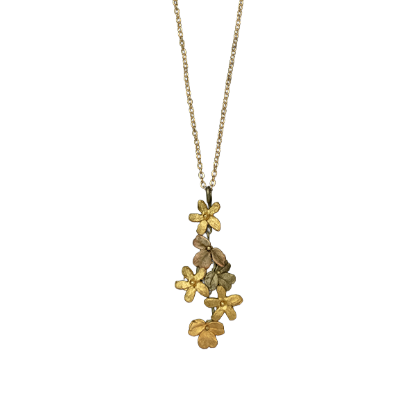 Wood Sorrel Pendant Necklace