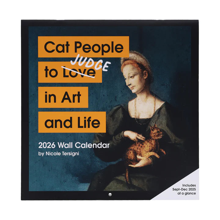 2026 Cat People to Judge in Art & Life Calendar