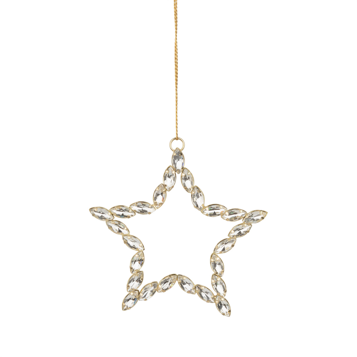 Silver Star Ornament