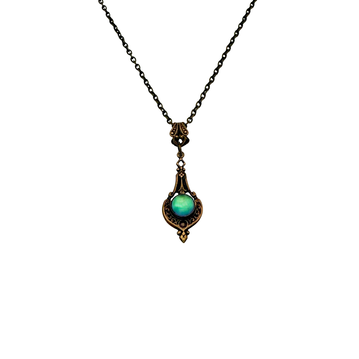 Art Nouveau Pendant Necklace