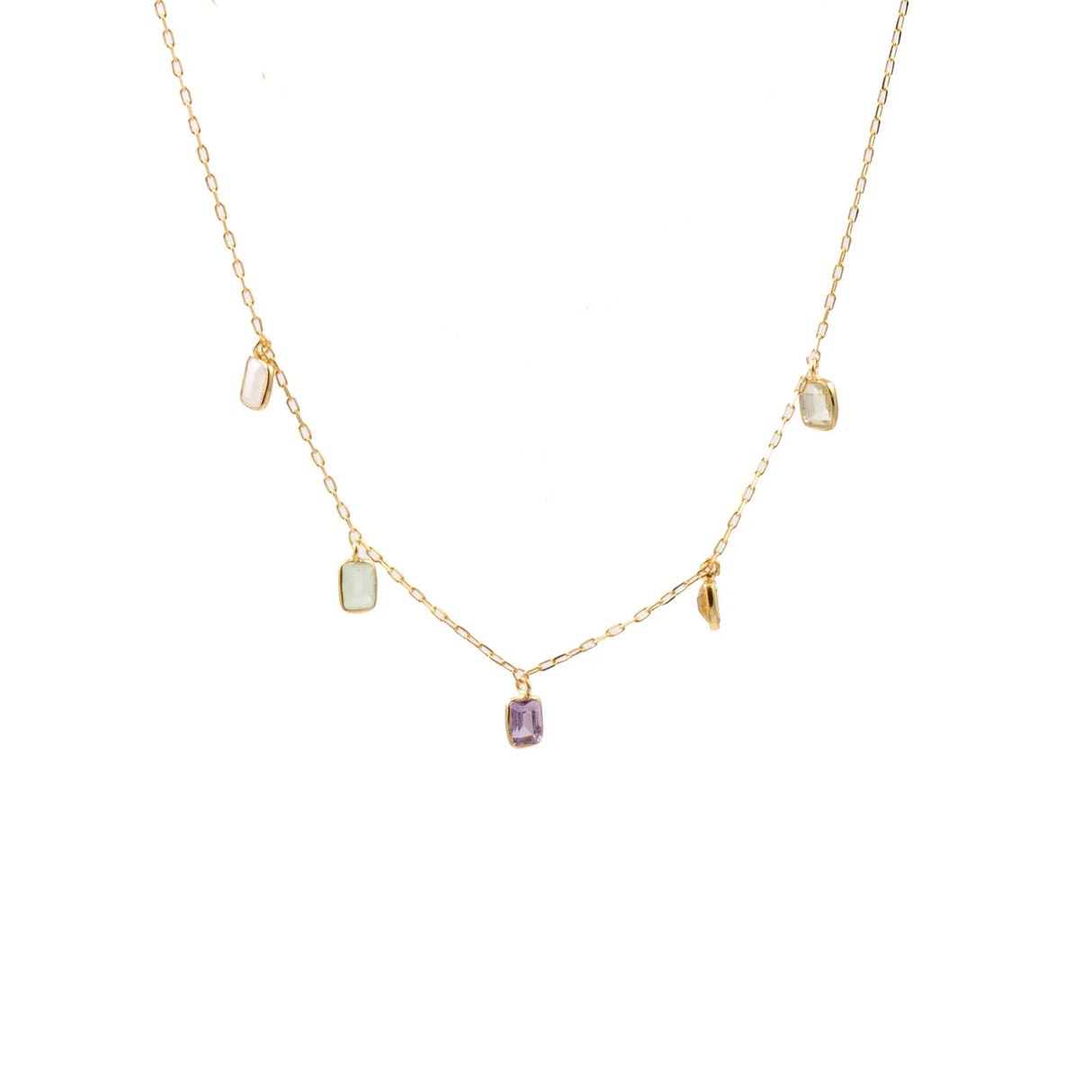 Angie Multi-Stone Necklace