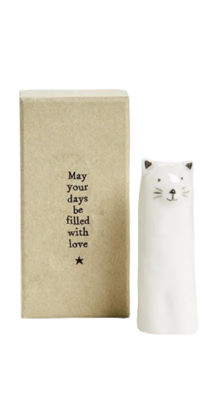 Tiny Cat Vase