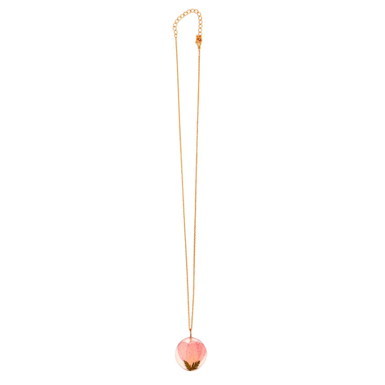 Rose Petals Full Moon Necklace