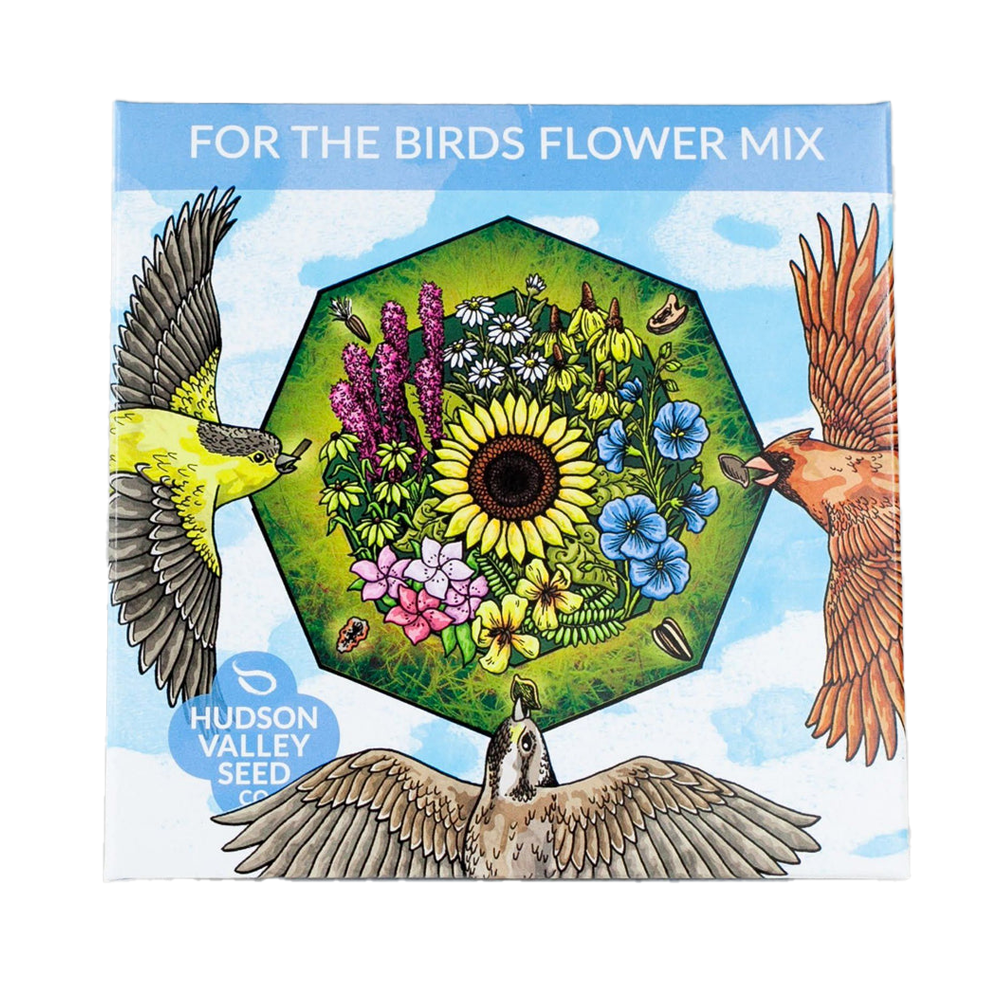 For the Birds Flower Mix Seed Packet
