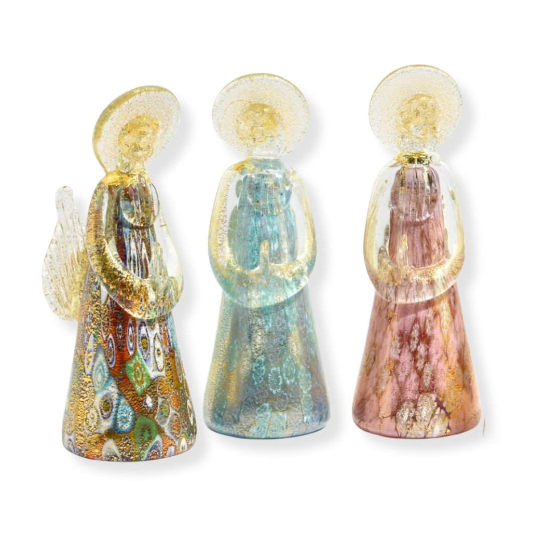 Murano Glass Millefiori Angel