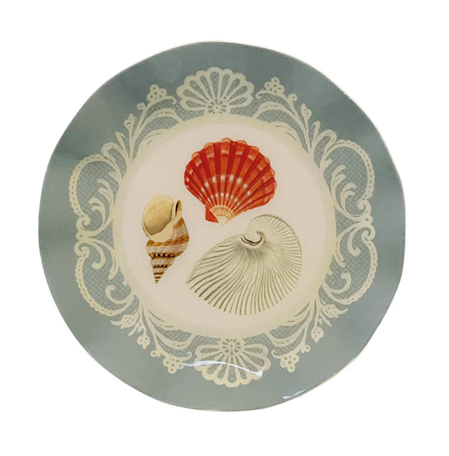 Sea Shells Enamel Tray