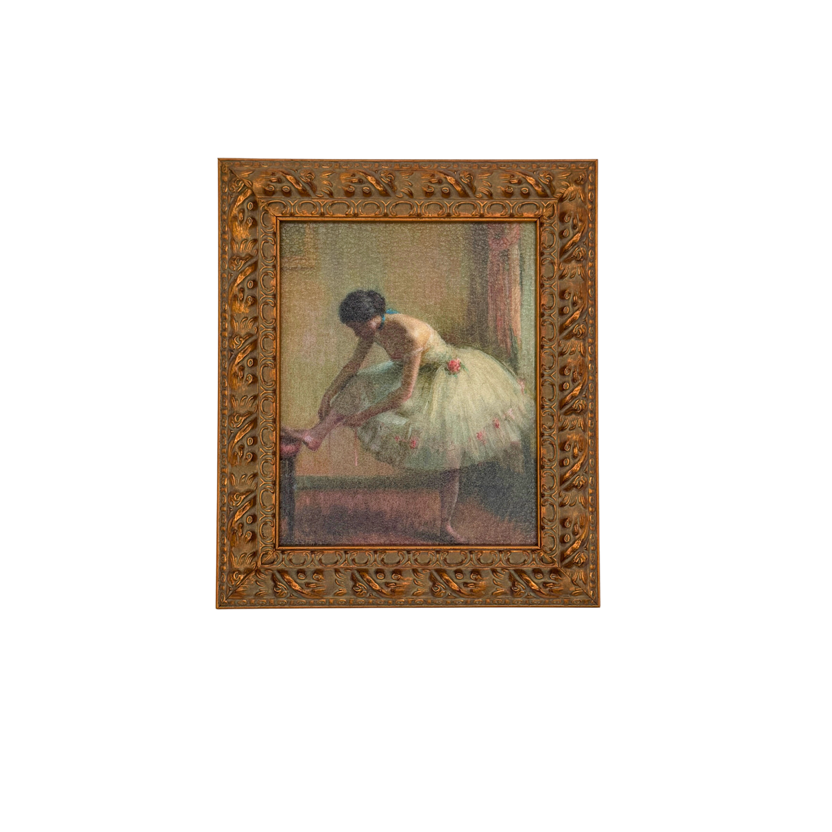 In the Dressing Room Framed Postcard