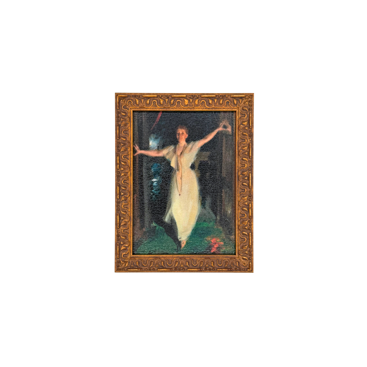 音楽家 ユーモア アート ベルリンフィル ポストカード Isabella Stewart Gardner in Venice Framed Postcard – Gift at the