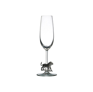 Pewter Lion Menagerie Wine Glass