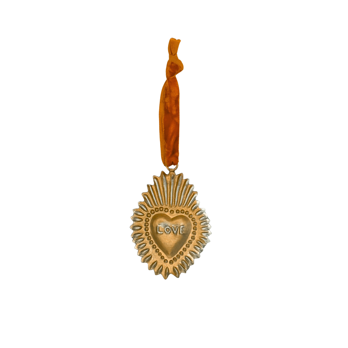 Love Ex-Voto Heart Ornament