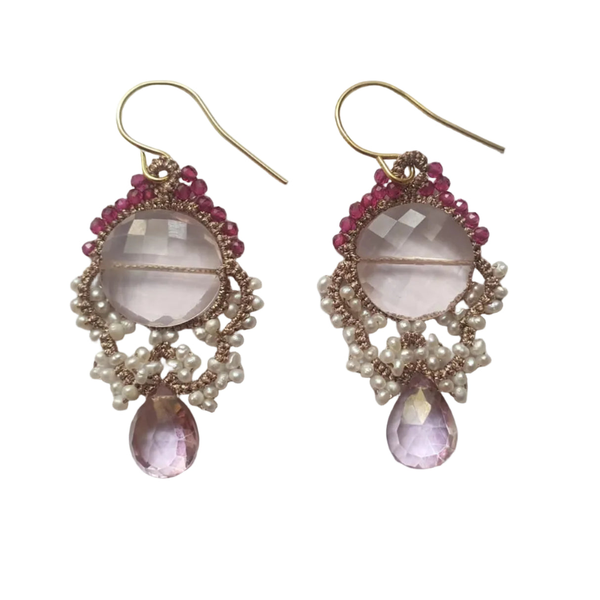 Meribel Ruby Earrings