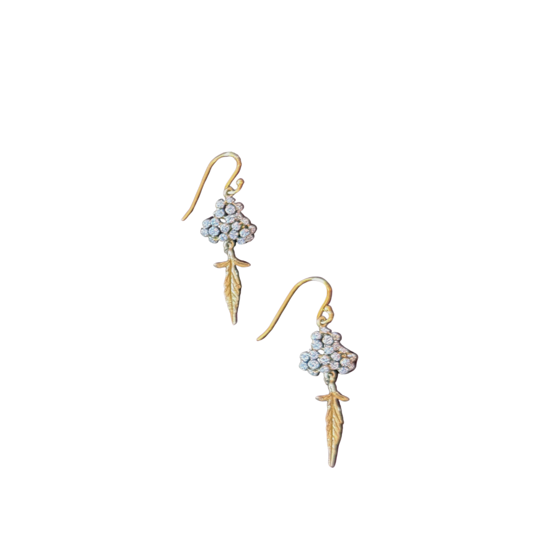 Queen Anne's Lace Wire Earrings