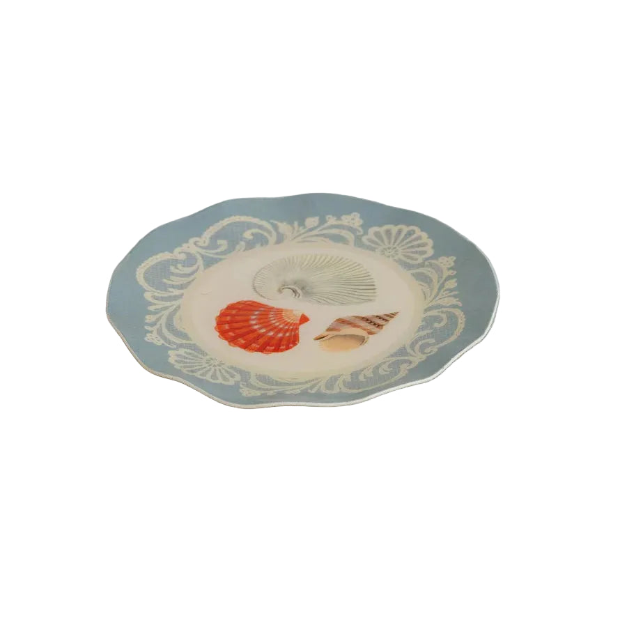 Sea Shells Enamel Tray