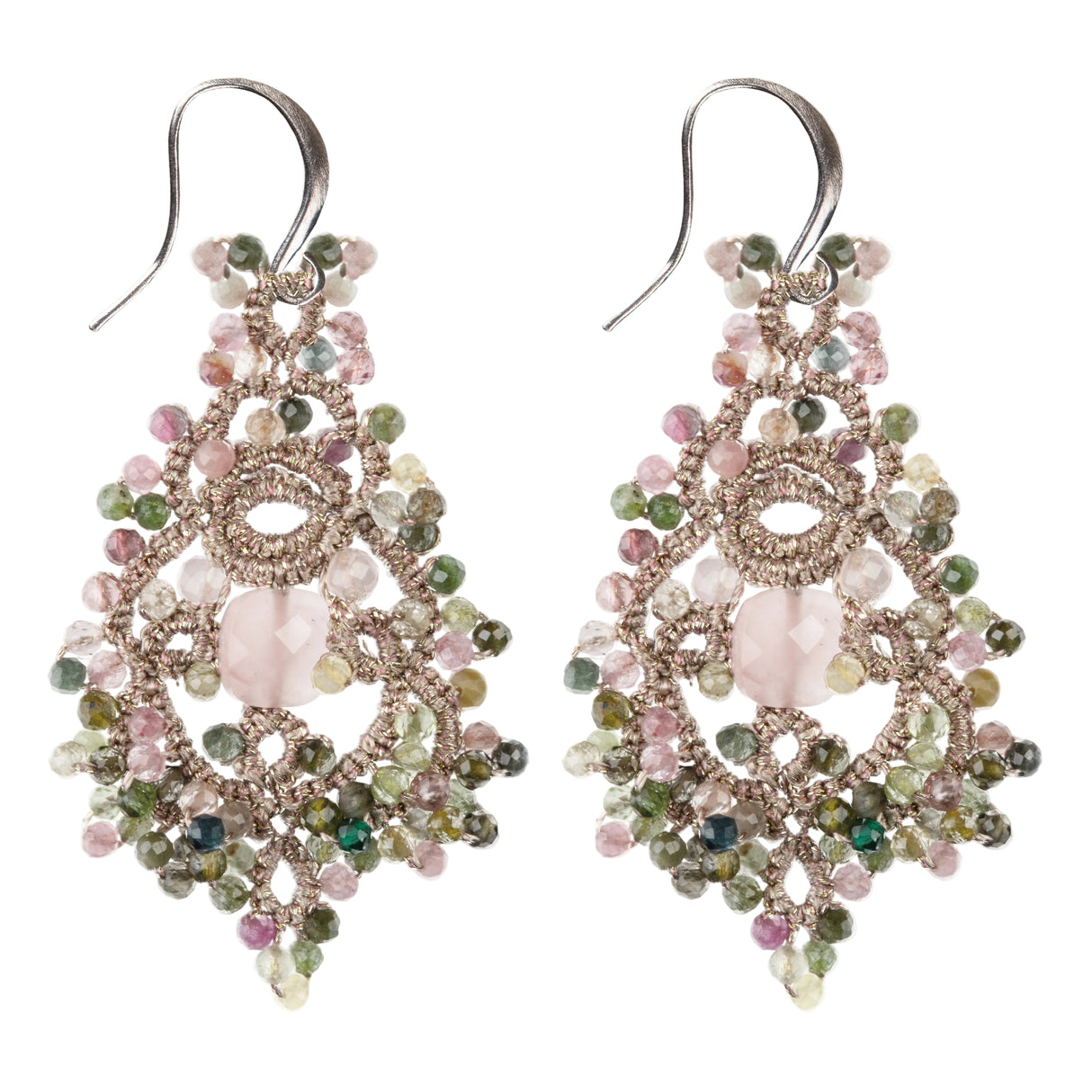Tiras Tourmaline Earrings