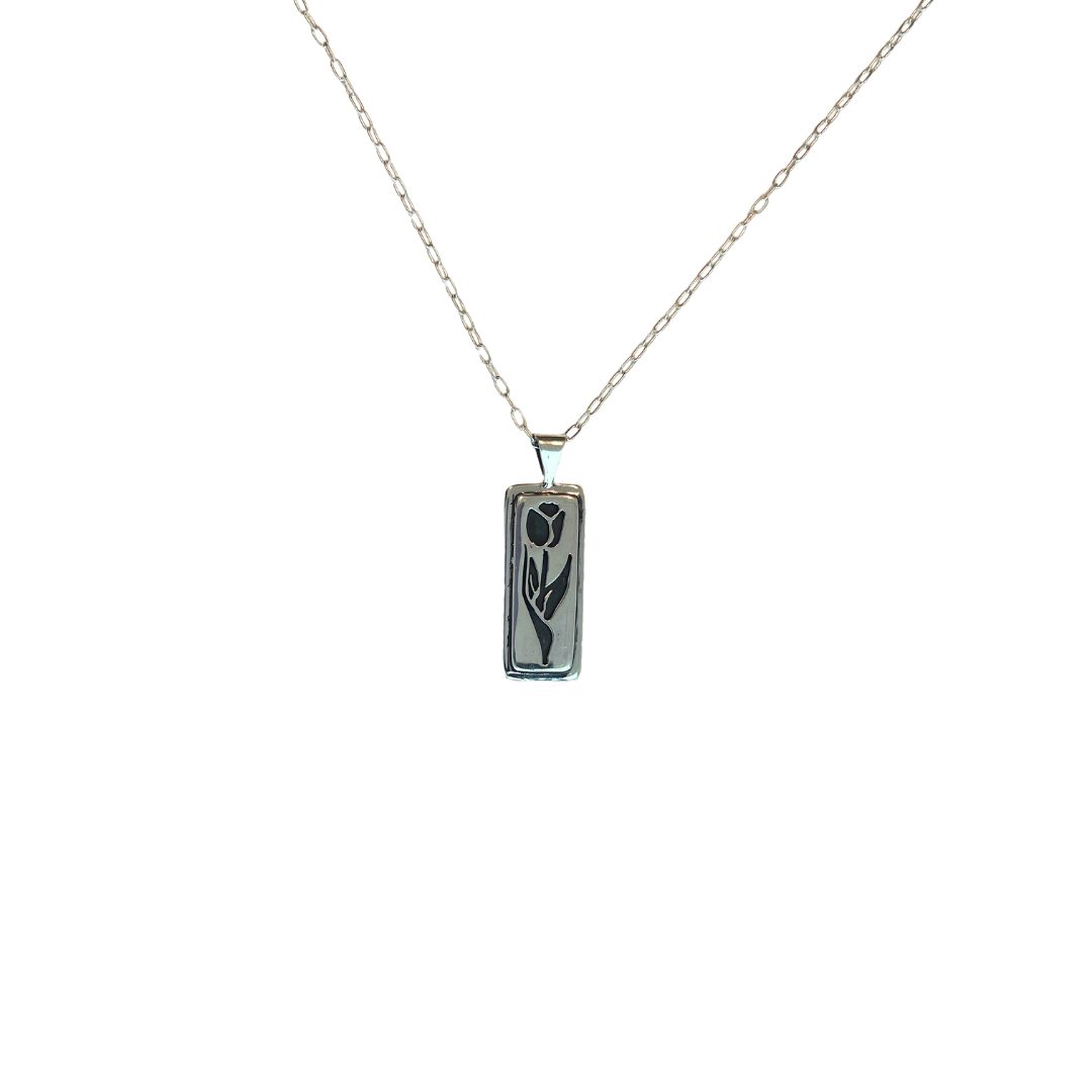 Tulip Silhouette Necklace