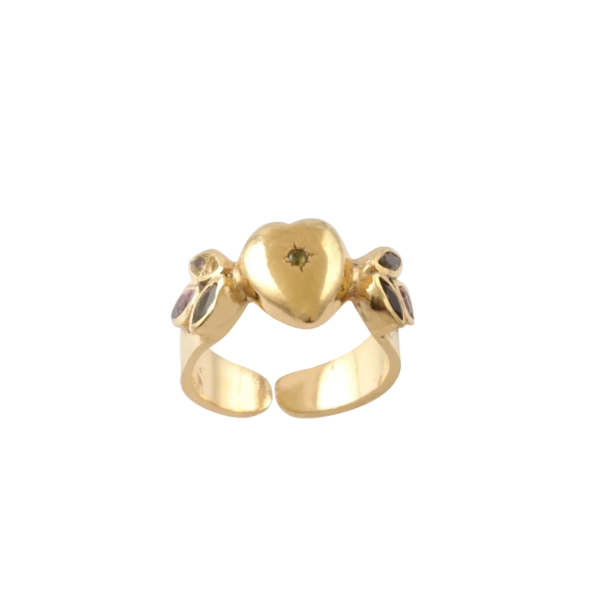Heart Tourmaline Ring
