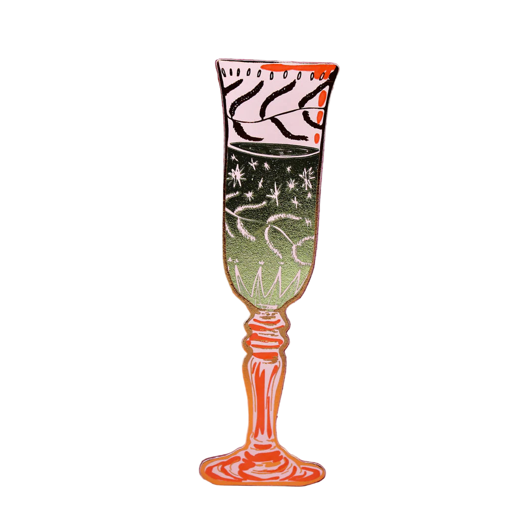 Wine Glass Bookmark