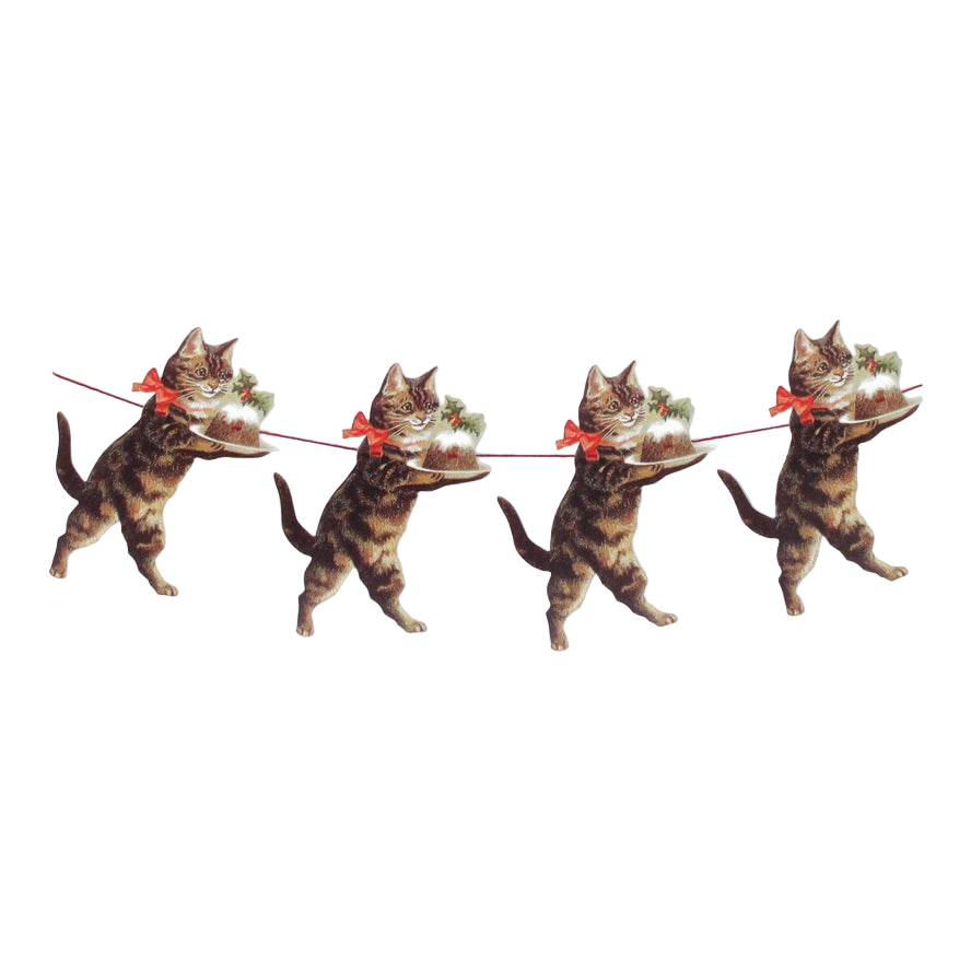 Christmas Cat Garland