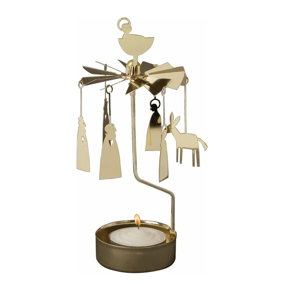 Nativity Candle Carousel