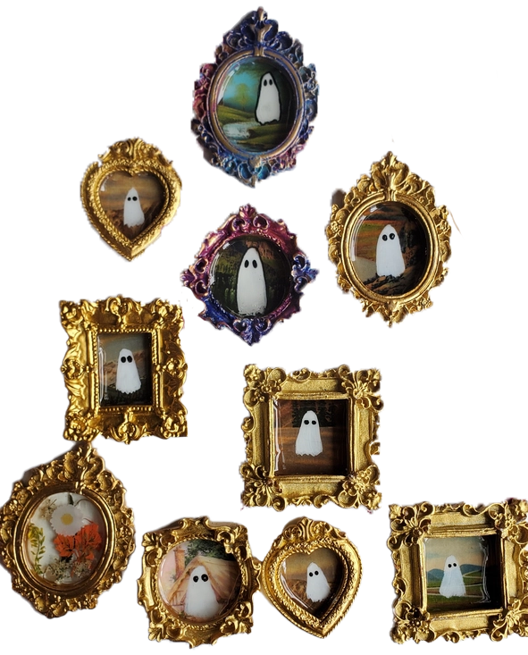 Ghosts on Vacation Magnet