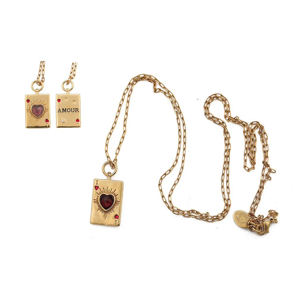 Sacha Amour Card Necklace