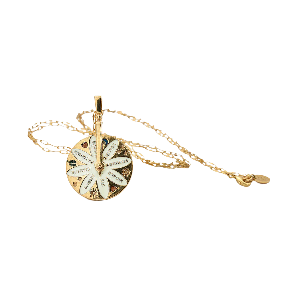 Sacha Wheel of Fortune Necklace