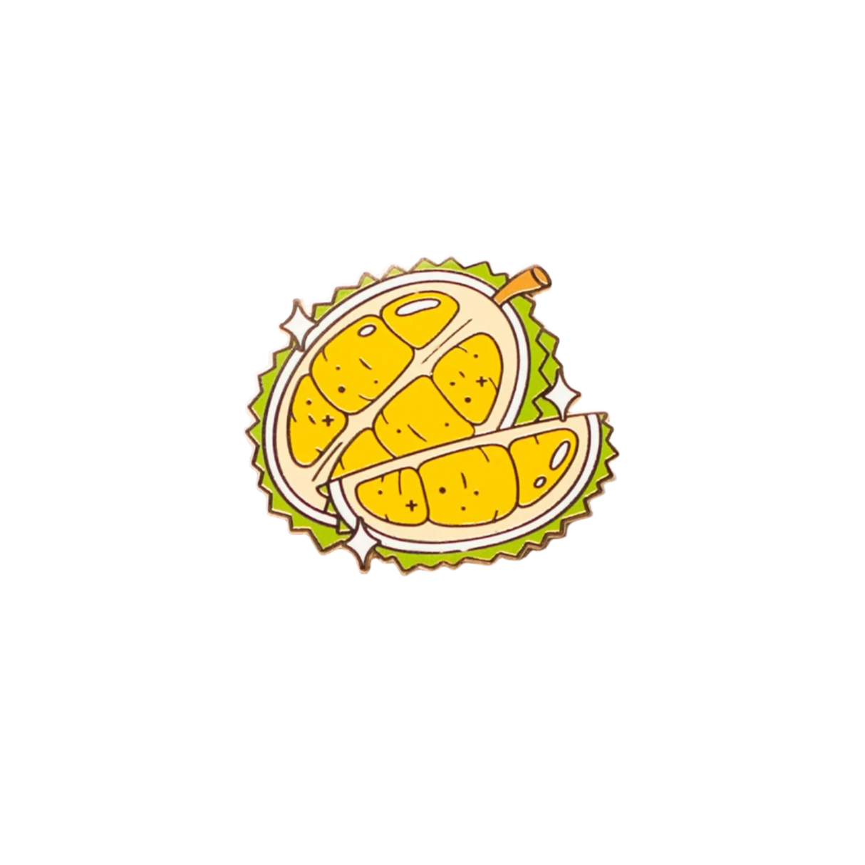 Durian Enamel Pin