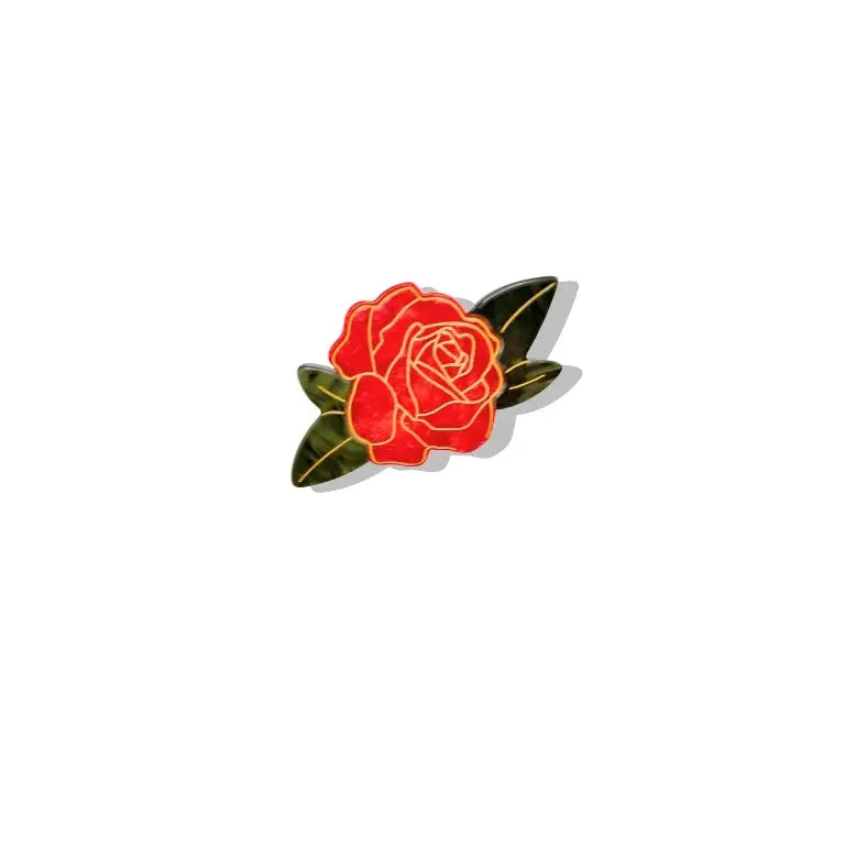 Red Rose Tech Charm