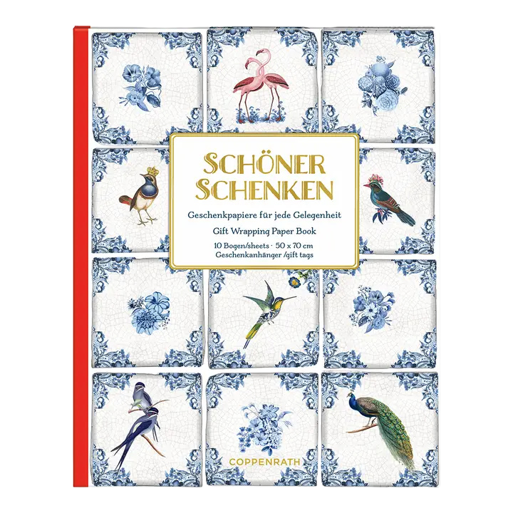Chinoiserie Wrapping Paper Book