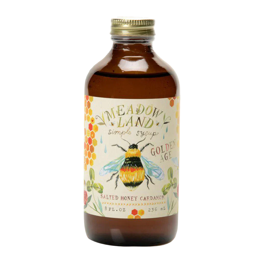 Golden Age Salted Honey & Cardamom Simple Syrup