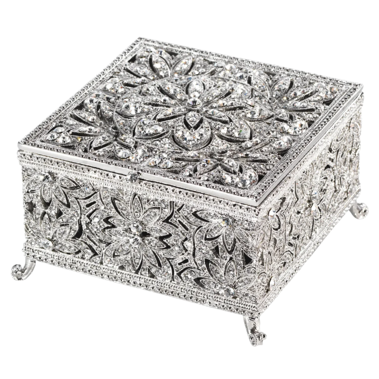 Large Silver Windsor Box