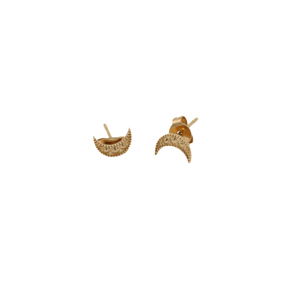 Sacha Moon Studs