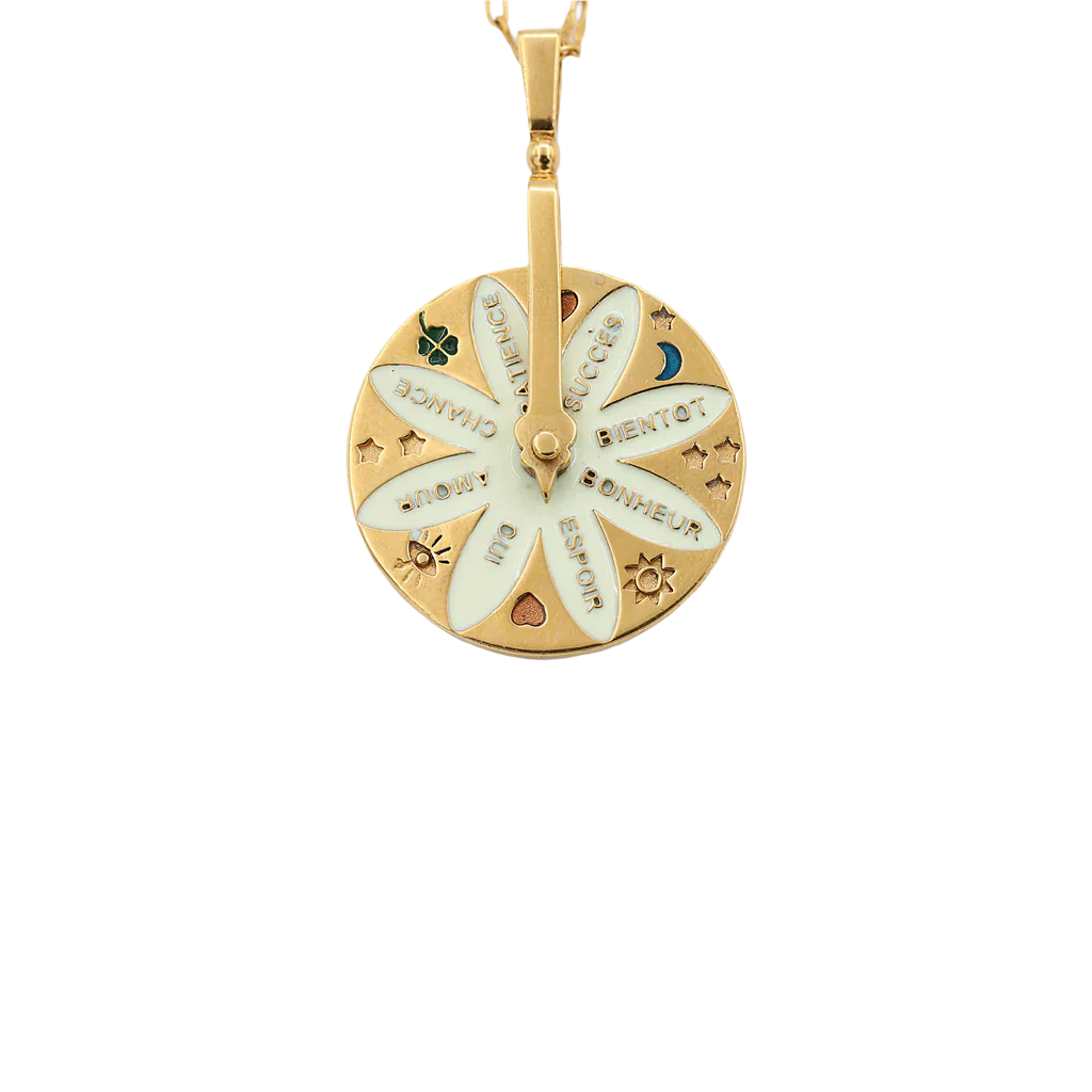 Sacha Wheel of Fortune Necklace