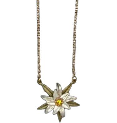 Edelweiss Pendant Necklace