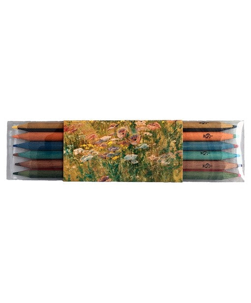 Garden of Poppies Colored Pencil Set